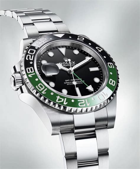 rolex gmt green black.